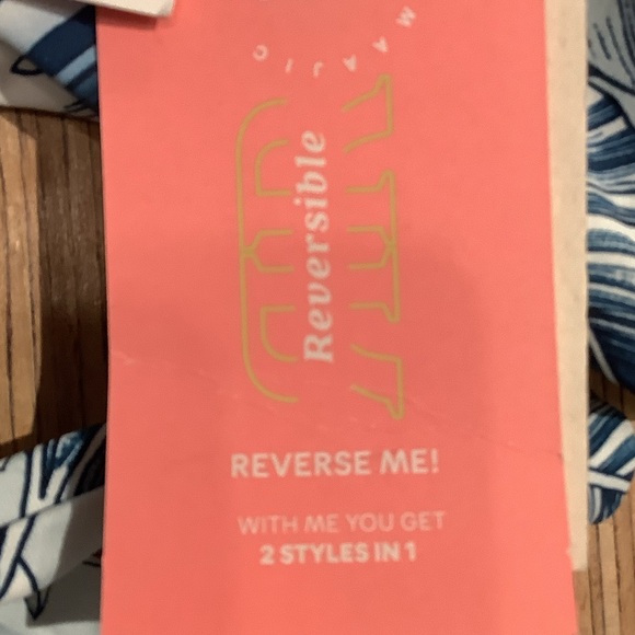 Maaji Calla Lilly Romania Side Tie Reversible Bikini Bottom - Picture 10 of 10